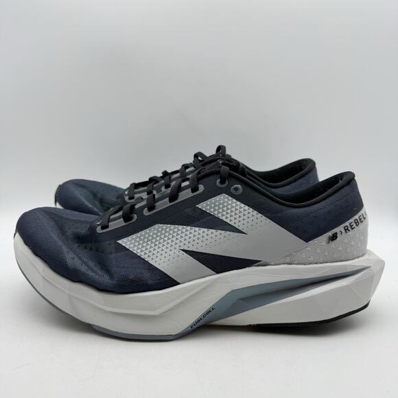New Balance Mens FuelCell Rebel v4 Athletic Sneaker US 12 Wide EU 46.5 Black GUC main image 6